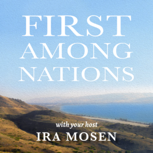 The First Among Nations Podcast is hosted by Ira Mosen. The podcast is based on the book of the same title, and consists of readings from the book itself and a virtual book discussion group.